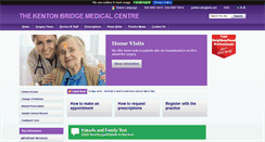 Desktop Screenshot of kentonbridgemedicalcentre.org.uk